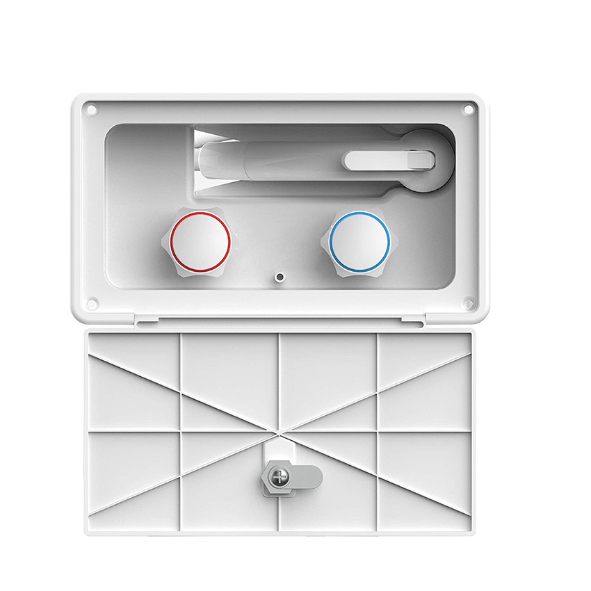 Распродажа TOPWELLRV, легко разбираемый RV Motorhom, жидкий фургон, внешний шланг распылителя быстрого подключения, комплект внешнего душевого бокса