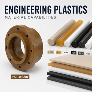 Espaciador PAI de Precisión para Torneado CNC de Pequeños Lotes con Tolerancia Ajustada para Equipos de Semiconductores - Product Image 5