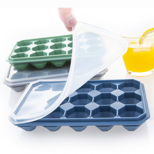Dễ Dàng Phát Hành Rõ Ràng Kim Cương Hình Dạng Silicone <span class=keywords><strong>Ice</strong></span> <span class=keywords><strong>Cube</strong></span> Khay <span class=keywords><strong>15</strong></span> Ngăn Với Thân Thiện Với Môi Nắp Miễn Phí Mẫu <span class=keywords><strong>Ice</strong></span> Cream Maker Công Cụ - Product Image 1