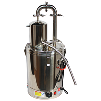 Petit Alcool en acier inoxydable 40L pour vin blanc, vin rouge, vin de riz Fermentation et distillation en un seul équipement