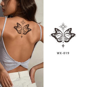 Tatuaggio Temporaneo con Motivi <span class=keywords><strong>Carini</strong></span>, Superficie Opaca Duratura, Adesivo Semi-permanente Impermeabile per Uomo - Product Image 1