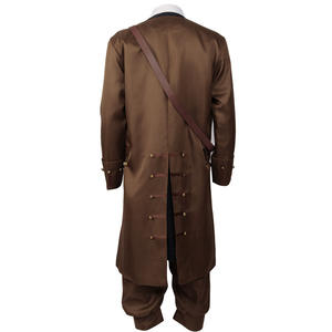 Disfraces <span class=keywords><strong>de</strong></span> Halloween para Fiesta <span class=keywords><strong>de</strong></span> Carnaval, Disfraz <span class=keywords><strong>de</strong></span> Pirata <span class=keywords><strong>Jack</strong></span>, Disfraz <span class=keywords><strong>de</strong></span> Caballero Vikingo Medieval para Hombre Adulto, Estilo Vintage - Product Image 4