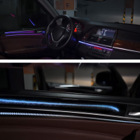 Premium LED-Ambientebeleuchtungsformen passend für BMW X5 2008-2013, 22 LEDs, Beleuchtung für Staufach und Fußraum, 3 Jahre Garantie