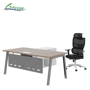 Bureau de direction moderne modulaire personnalisé, bureau de direction haut de gamme, table de bureau de luxe pour bureau à domicile - Product Image 3