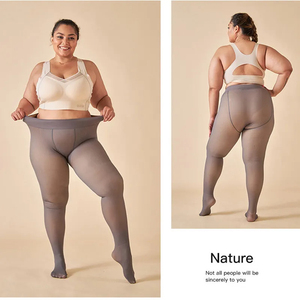2025 <span class=keywords><strong>grande</strong></span> <span class=keywords><strong>taille</strong></span> en gros Super élastique Sexy Transparent femmes Legging chaud hiver épaissir <span class=keywords><strong>grande</strong></span> <span class=keywords><strong>taille</strong></span> collants collants - Product Image 4