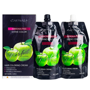 ครีมย้อม<span class=keywords><strong>ผม</strong></span>กลิ่นแอปเปิ้ลธรรมชาติ 500 มล. ปราศจากแอมโมเนีย ย้อม<span class=keywords><strong>ผม</strong></span>สมุนไพร - Product Image 1