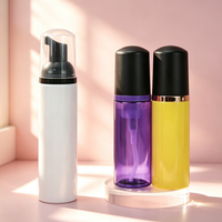 Pompe Distributrice de Savon Liquide Moussant Colorée pour Bouteille – Emballage Pompe à Mousse pour Nettoyant Visage et Mousse Nettoyante