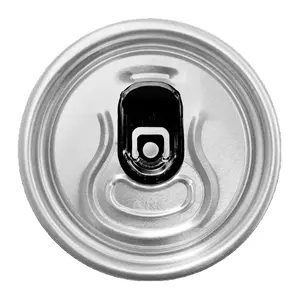غطاء دائري للسحب من الألومنيوم يُستخدم في نهاية البيرة وعلب المشروبات