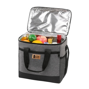 Prix <span class=keywords><strong>moins</strong></span> <span class=keywords><strong>cher</strong></span> Grand sac fourre-tout isotherme Portable sac à déjeuner isolé livraison de nourriture en gros sac isotherme - Product Image 3