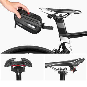 Sacs de selle de vélo de route WILDMAN ES7 avec logo personnalisé, sacs de rangement pour vélo de montagne, accessoires de sport pour vélo de montagne - Product Image 5