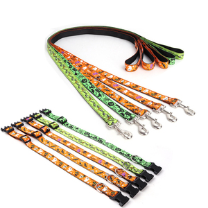 <span class=keywords><strong>Collar</strong></span> de Perro Personalizado al por Mayor, <span class=keywords><strong>Collar</strong></span> de Lujo con Diseño de Calabaza, Murciélago y Fantasma, Ajustable, con Hebilla de Plástico, Juego de <span class=keywords><strong>Collar</strong></span> y Correa para Perro de Halloween - Product Image 4