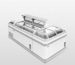 Congelador combinado comercial de la isla Equipo de refrigeración Supermercado Island Display Chect <span class=keywords><strong>Frezzer</strong></span> para alimentos Fozen - Product Image 5