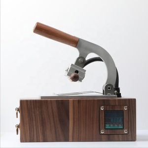 العتيقة تقليد الساخن الصحافة الجلود شعار آلة الطوابع للبلاستيك ورقة - Product Image 3