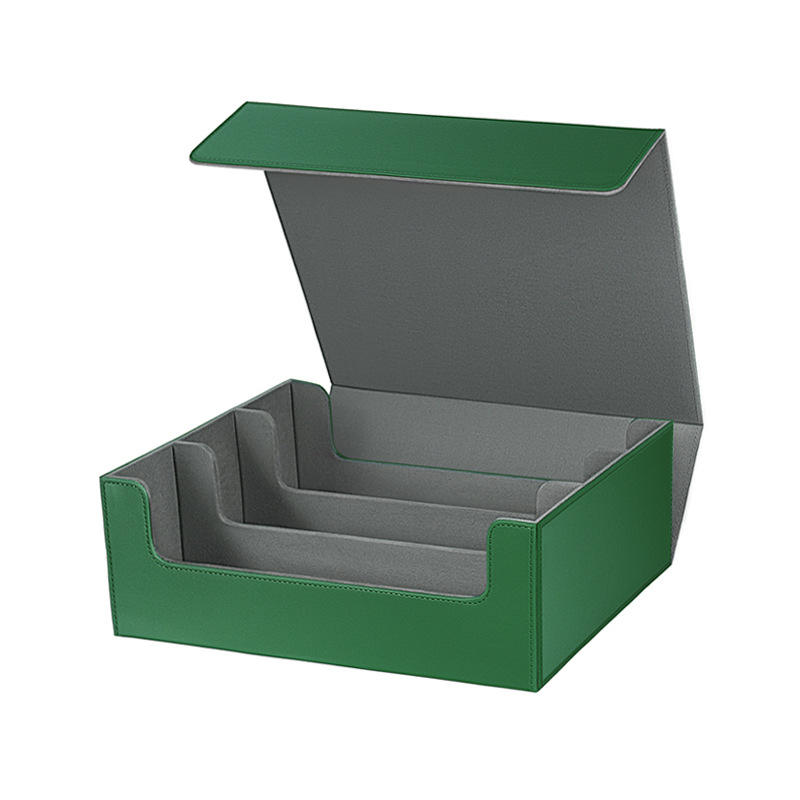 Plaid Pattern Green - Inner Gray,Three-Compartment