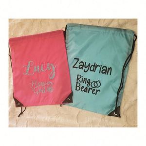 Customizable Kids Horse Design Gym <b>Backpack</b> Personalized Name PE Nursery Summer/Winter/ Spring School Swim <b>Backpack</b> - Product Image 2
