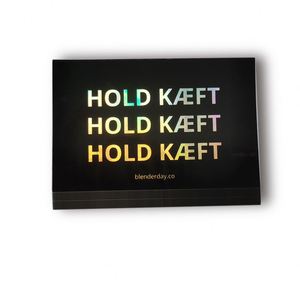 Pegatinas Holográficas Impresas con Logotipo de Diseño Personalizado, Impresión de Pegatinas Holográficas para Promoción - Product Image 6