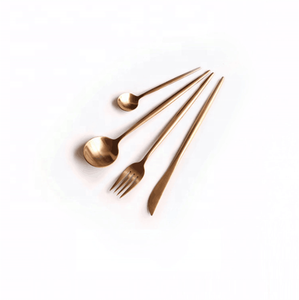 Vajilla portuguesa <span class=keywords><strong>de</strong></span> <span class=keywords><strong>lujo</strong></span>, juegos <span class=keywords><strong>de</strong></span> vajilla <span class=keywords><strong>de</strong></span> acero inoxidable <span class=keywords><strong>de</strong></span> oro rosa, cubiertos Vintage para el hogar o la boda - Product Image 1