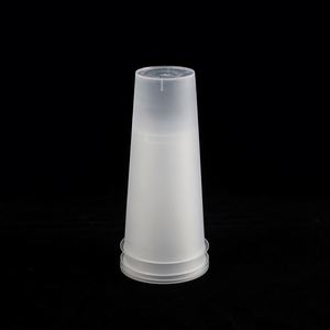 PP Injection Frosted or Clear <b>Cups</b> 360 380 500 700 1000 ML Disposable Flat and U-shape <b>Plastic</b> Hard <b>Cups</b> with Lids and Straws - Product Image 2