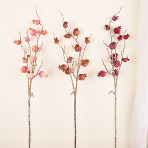 ผลทับทิมประดิษฐ์ Autumn Frost ขนาด 30 ซม.-100 ซม. คุณภาพสูง ของตกแต่งบ้าน ของตกแต่งตรุษจีน - Product Image 4