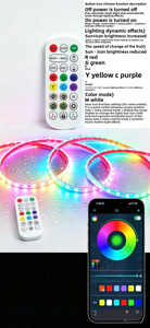 220V <b>RGB</b> LED Strip Light 5050 60LEDs/m IP65 Waterproof Outdoor Flexible Tape Driver-Free Direct Plug for Garden Patio Decor - Product Image 2
