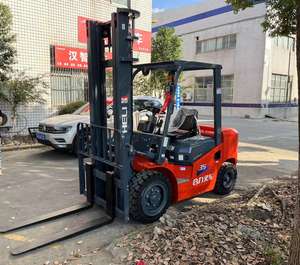 Vente à chaud d'occasion HELI Mini chariot élévateur CPCD35 3.5 tonnes de haute qualité à faibles heures de travail d'occasion en bon état Pompe à noyau Stock - Product Image 3