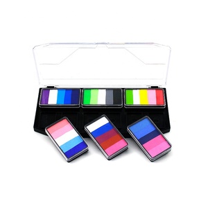 Nueva Paleta de Pintura Corporal de 6 Colores Degradados, Pintura Corporal en Pastel Dividido, Éxito de Ventas 2024 - Product Image 2