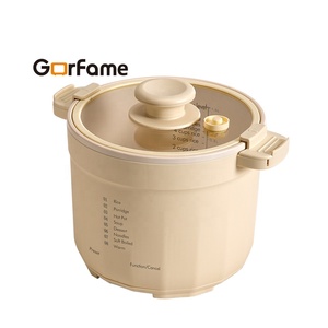 Nouvelle mini mijoteuse électrique mijoteuse 6 préréglages batterie <span class=keywords><strong>de</strong></span> cuisine électrique intelligente - Product Image 4