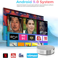 Cinéma maison 4K 1080P Vidéoprojecteur intelligent WIFI LED LCD sans fil Full HD Mini vidéoprojecteur Android