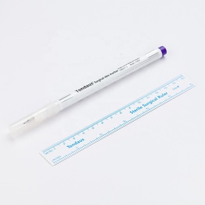 Marqueur chirurgical miniature <span class=keywords><strong>POPU</strong></span> pour maquillage permanent avec règle en papier - Product Image 1