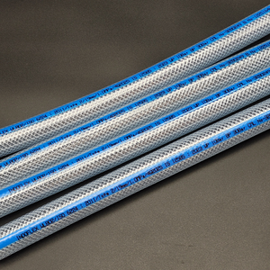 Tuyau d'arrosage tressé en PVC de taille moyenne avec service de découpe, pression de service de 10 bars pour usage industriel et agricole - Product Image 2