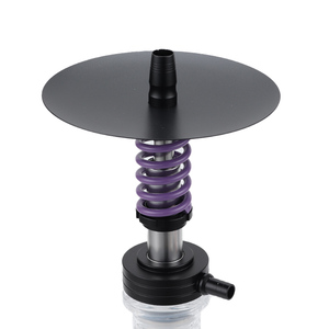 Wholesale Custom Aluminum Alloy Shesha Portable <strong>Hookahs</strong> <strong>Flavor</strong> Spring Shisha <strong>Hookah</strong> Set With Accessories for Travel Gift Box - Product Image 3