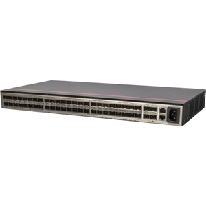 Commutateur géré SNMP empilable HW S6720S-S24S28X-A avec 24 ports Gigabit SFP+ et 28 ports 10GE SFP+, alimentation CA montée sur le devant, 4094 VLAN - Product Image 2