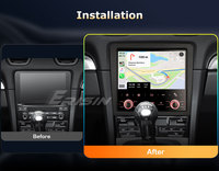 Lecteur DVD Voiture Android 14 Erisin ES8559C IPS Sans Fil CarPlay 4G pour Porsche Cayman Boxster 718 911 981 997 Autoradio GPS