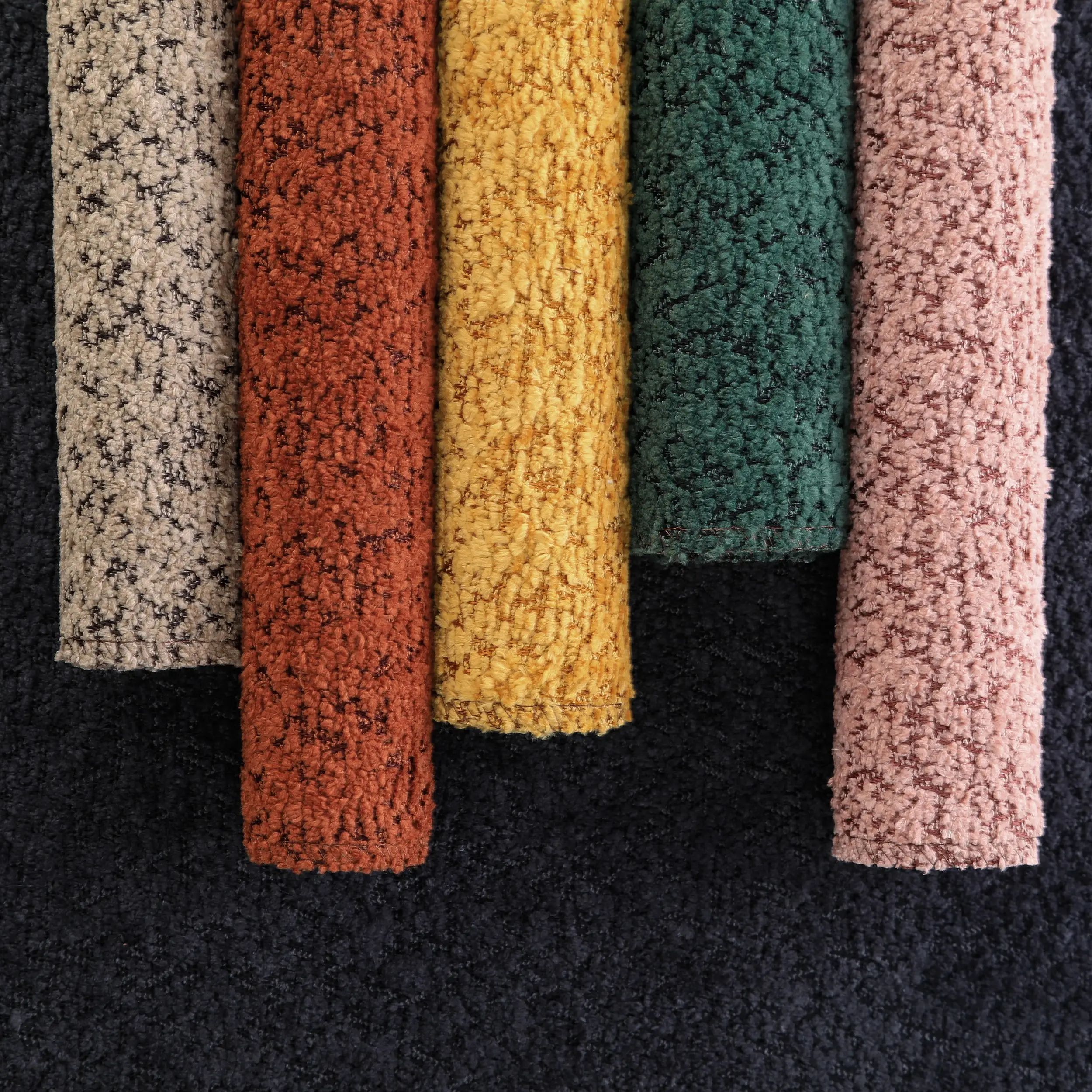 Chất lượng cao polyester bọc vải cho ghế sofa Chenille vải và đồ nội thất