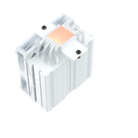 FEZCOOL A600 Desktop CPU Air Cooler 6 Heat Pipes Fluid Bearing Intelligent Temperature Control Quiet Fan Compatible All
