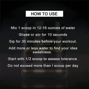 Chăm sóc sức khỏe bổ sung creatine BCAA nhanh chóng tăng cường cơ bắp hỗ trợ enhanc phòng tập thể dục Pre Workout bột - Product Image 5