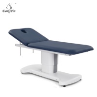 Lit d'examen de beauté électrique moderne professionnel avec cadre durable Table de traitement réglable pour salon de beauté et usage domestique