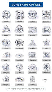 Pierres de Moissanite en vrac de qualité supérieure, taille marquise verte, certifiées GRA, gemmes VVS, diamant Moissanite, vente en gros Goldleaf - Product Image 6