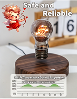 Lámpara de Noche Pequeña con Tecnología de Levitación Magnética, Decoración de Escritorio, Regalo Novedoso, Dropshipping, Luz Creativa para Crear Ambiente