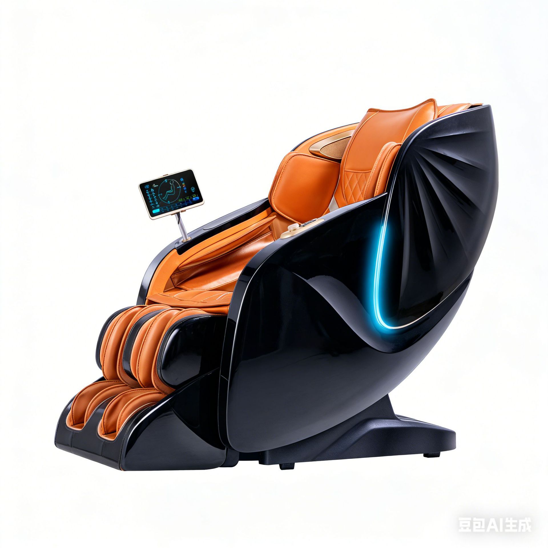 Noir et orange