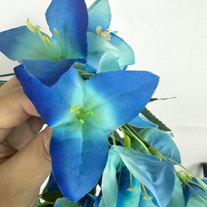 Fleurs de Prunier Triangulaires Fourchues 5 Branches, Fleurs Artificielles en Soie pour Décoration Murale Mariage Maison, Bougainvillier Artificiel 72cm - Product Image 2