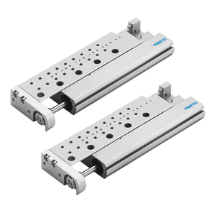   Cilindro Neumático Compacto SLF con Mesa Deslizante Pequeña, Unidad Deslizante Mini con Amortiguación Elástica, SLF-6-20-P-A 170504 - Product Image 1