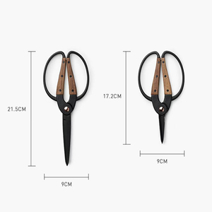<span class=keywords><strong>Ciseaux</strong></span> de Bonsaï de Qualité Industrielle, Lame en Acier Inoxydable, Manche Ergonomique en <span class=keywords><strong>Bois</strong></span>, Sécateur de Jardin Pliant <span class=keywords><strong>à</strong></span> Lame Courbée pour Arbres - Product Image 2