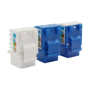 Conector Keystone <span class=keywords><strong>RJ45</strong></span> Cat6 sin blindaje UTP 8P8C, módulo de conector Keystone de red <span class=keywords><strong>RJ45</strong></span> <span class=keywords><strong>Cat5e</strong></span> Cat.6 de 90 grados, pieza de telecomunicaciones - Product Image 6