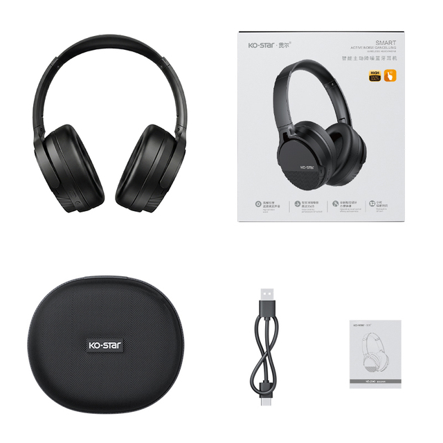 Over Ear Bluetooth Wireless Noise Cancelling Gaming Sports Handsfree Headband Headphones Make Your Own