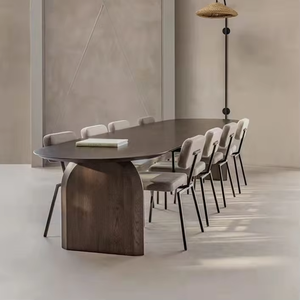 Mesa de Comedor de Madera Multifuncional, Elegante, Estable, Resistente, Moderna y Minimalista para el Hogar y Hoteles - Product Image 5