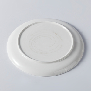 Assiettes plates en céramique blanche <span class=keywords><strong>de</strong></span> style nordique avec logo personnalisé YAYU, vente chaude, rondes, effet <span class=keywords><strong>marbre</strong></span>, 6 / 7,5 / 8,5 / 10,5 / 12 pouces - Product Image 6