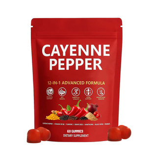 Caramelle Gommose Personalizzate al Peperoncino con Biancospino, Barbabietola, Curcuma e Vitamina D3 K2 - Supporto per la Salute del Cuore e dei Vasi Sanguigni - Product Image 2