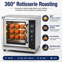 Four à rôtir électrique automatique commercial certifié CE, fabriqué en Chine, pour poulet rôti, 10000-20000W
