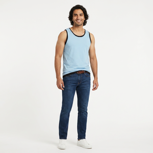 Camisetas sin Mangas para Hombre, Venta al por Mayor, Estilo Informal, Ajuste Regular, Camiseta sin Mangas con Capucha, Elasticidad Moderada, Ropa para Hombre - Product Image 1